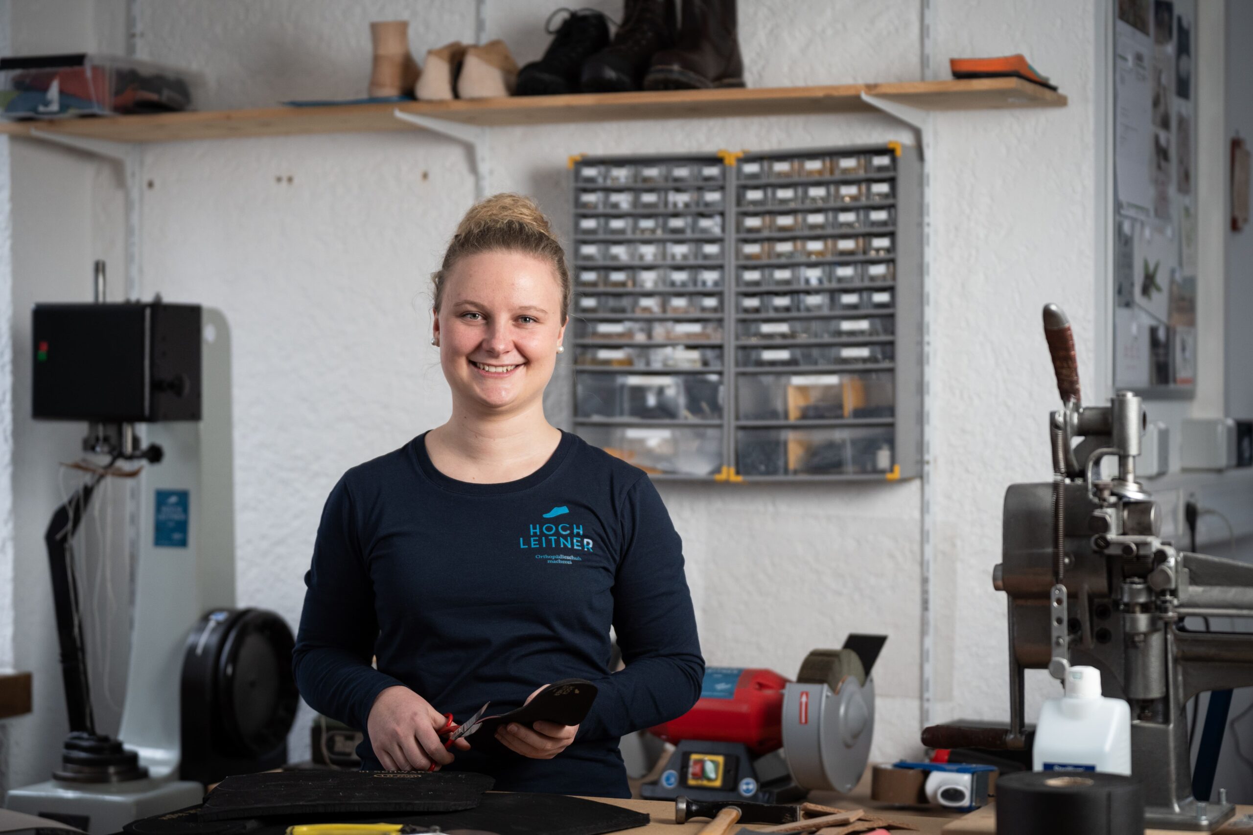 Haferlschuh Herstellung vom Orthopädie Schuhmacher Hochleitner