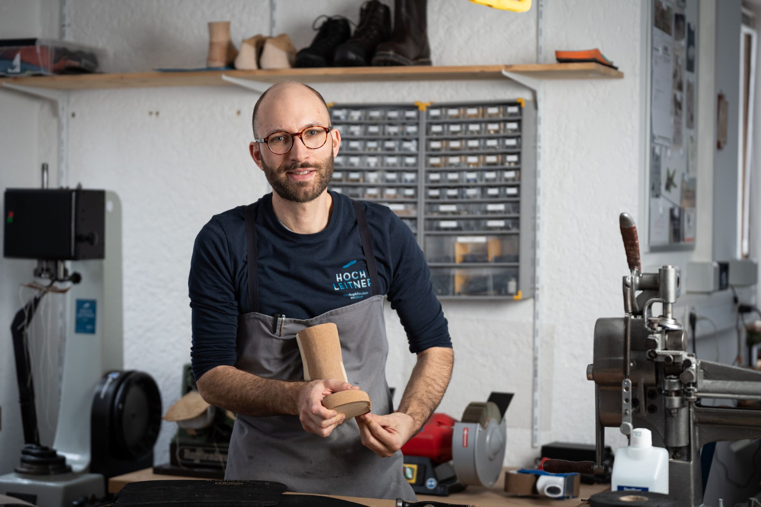 Haferlschuh Herstellung vom Orthopädie Schuhmacher Hochleitner